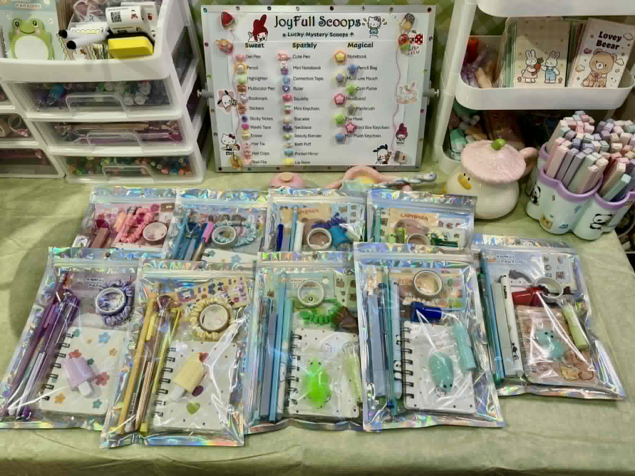 Girls Stationery Bundles or Party Favor
